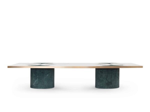 Biloba Marble Dining Table